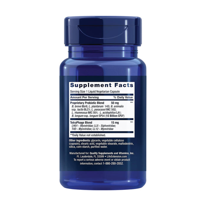 FLORASSIST® GI Probiotic with Phage Technology (LifeExtension)