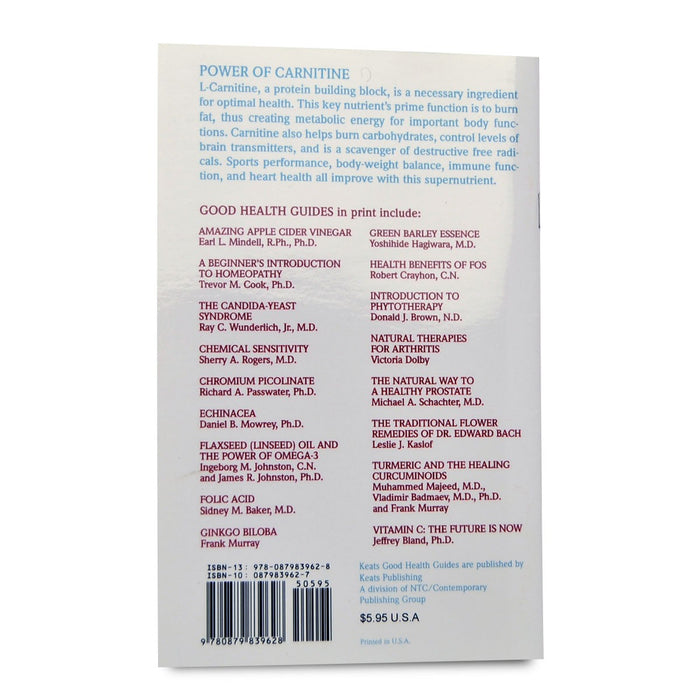 L-Carnitine: The Energy Nutrient Jo Mar Labs L-Carnitine: The Energy Nutrient Jo Mar Labs